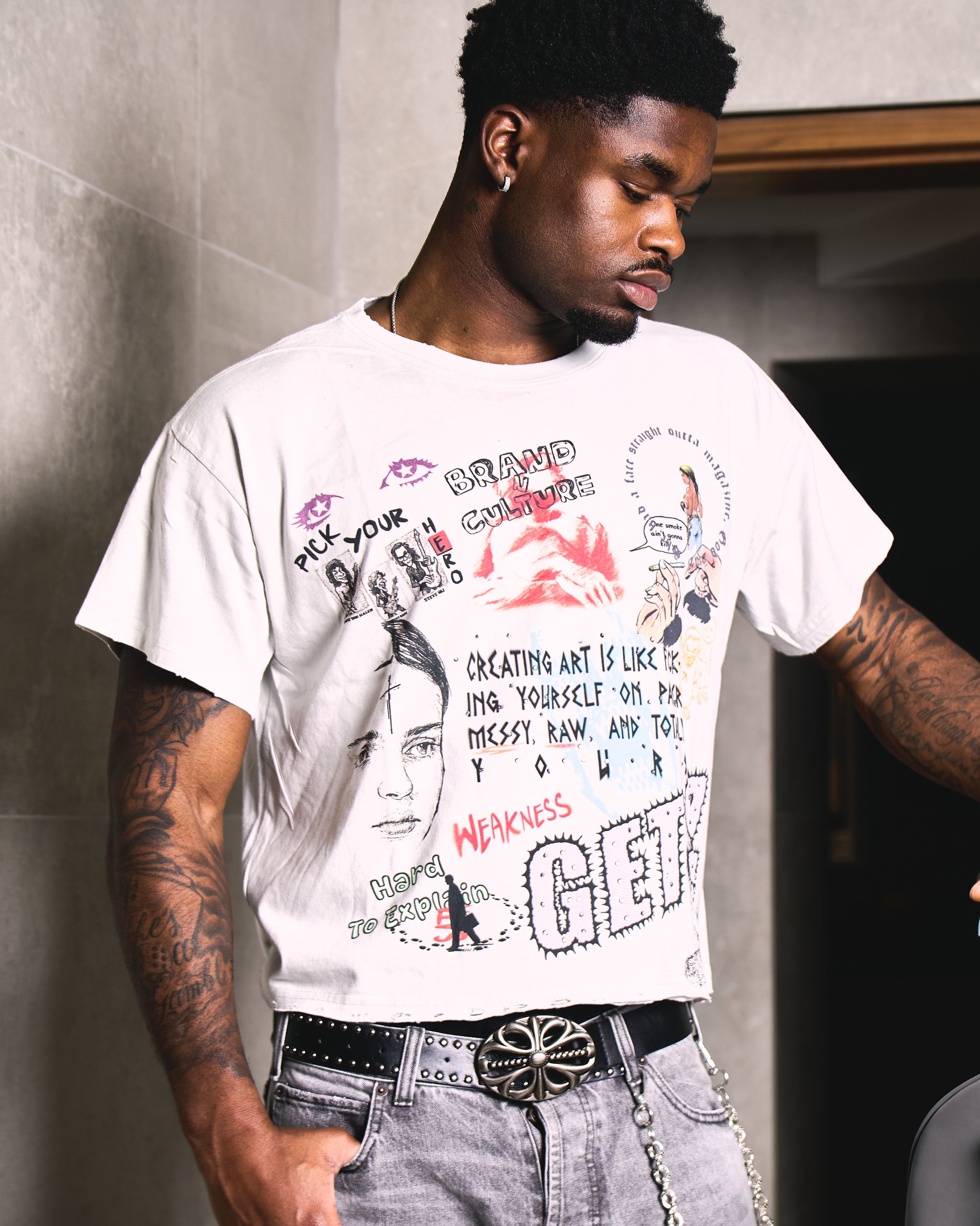 "PICK YOUR HERO" TEE