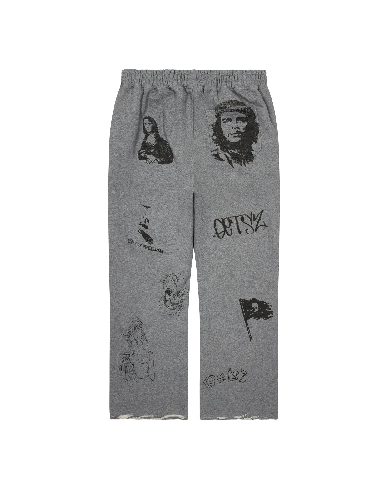 "SKETCHED" PANTS